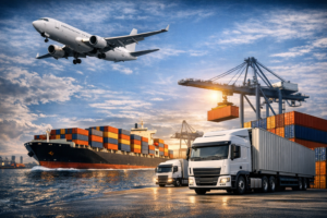 freight movement (air sea land)